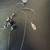 JLO Jennifer Lopez long 42" Necklace with black and rhinestone beads 21 thumbnail