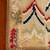 Antique 1849 Wood Framed Glass Folk Art Alphabet Fabric Sew Sampler 6 thumbnail