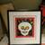 Painting by X. VILLALOBOS SKULL "Dia De Los Muertos" Mexican Folk Art 1 thumbnail