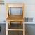 Teak folding chair 2 thumbnail