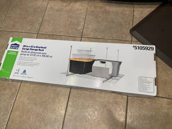 New Adjustable Height Garage Overhead Storage 1