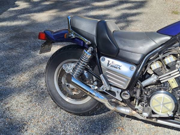 オートバイ・バイク Yamaha Vmax 1993 Blue Minichamps Yamaha Vmax 1993 Blue Diecast Model Bike Toy 1/12