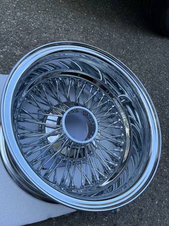 Wire Wheel 13X7, 72 Spokes (Brand New) - $1,250 (Edmonds)63471358291457122