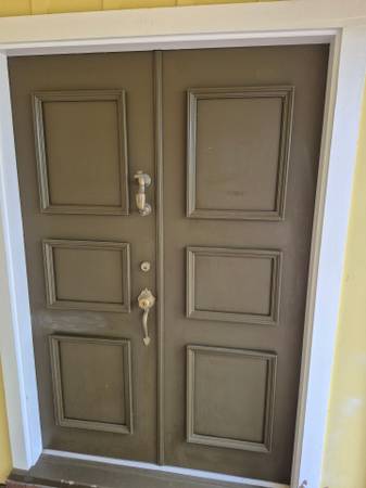 FLASH SALE!!! 52.5x78” double entry door 1