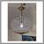 Vintage Omega Lighting & Design Crystal Orb Semi Flush Chandelier 2 thumbnail