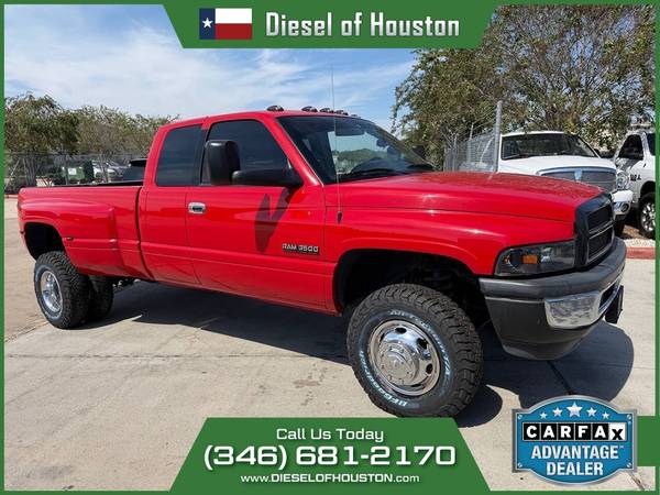 2001 DODGE RAM 3500 SLT LARAMIE 4X4 5.9L CUMMINS DIESEL MANUAL 1