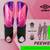 Umbro Ceramica Peewee Stirrup Soccer Shin Guards for Kids, Pink 3 thumbnail
