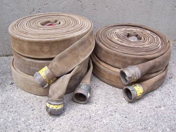Fire Hose Firehose - boat dock bumper, strapping, fencing, etc. 1