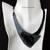 Blue Abyss gorgeous gemstone leather necklace 5 thumbnail
