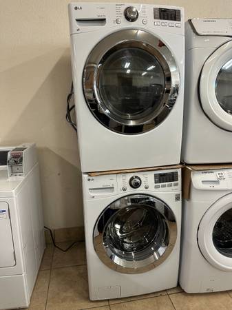 Washer Ultra Large Capacity 4.5 Cu.Ft & Electric Dryer 7.4 Cu.Ft 1