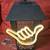 Nice Wine Cork Holder Collector with Hangloose Fingers Hand LED Neon L 7 thumbnail