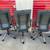 (3) COMMERCIAL ALTUS ERGONOMICS TASK LEATHER CHAIR (ADJUSTABLE HEIGHT/ 4 thumbnail