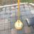 Vintage Tole floor lamp mustard color A168 8 thumbnail