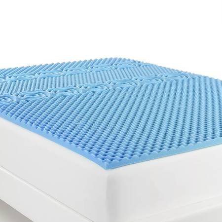 The Big One Memory Foam Mattress Toppers, 4 Sizes, 50% off orig. price 1