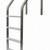 Ladder for In Ground Pools Heavy Duty 3-Step Stainless 3 thumbnail
