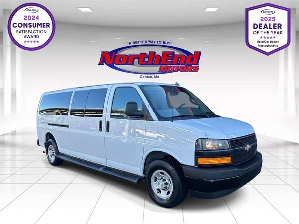 2023 Chevrolet Express 3500 Chevy LS Extended Passenger Van 1