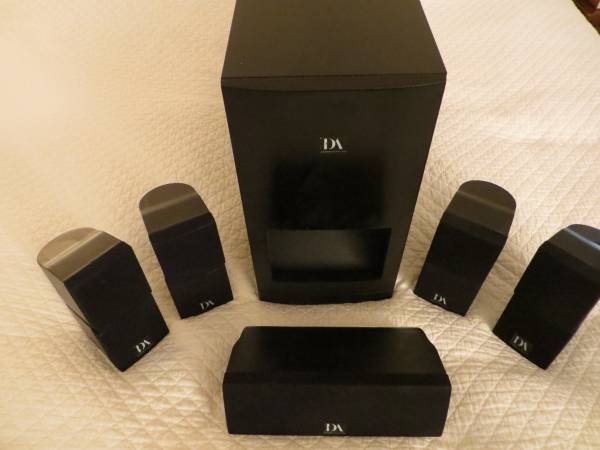 Home Theatre System Speakers 5.1 surround sound Danon Acoustics SC-10 1