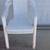 White Plastic Patio Outdoor Chairs 7 thumbnail