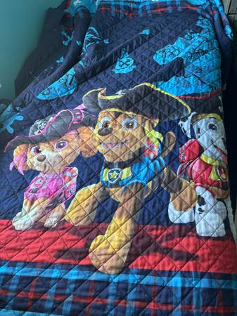Twin/Full Paw Patrol quilt 1