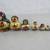 Russian Cultural Family 7 Piece Nesting Dolls Hand Painted Signed 1 thumbnail