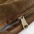 ONE Pillow COVER Solid Earthy Brown 18" Square Faux Microsuede Velvet 2 thumbnail