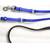 New Royal Blue Beta Biothane Super Grip 1 Pc Reins over 7 1/2' Long 3 thumbnail