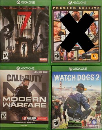 Set of 3 Xbox One video games (Set for $50 or $20 each) 1