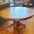 Solid oak dining table 1 thumbnail