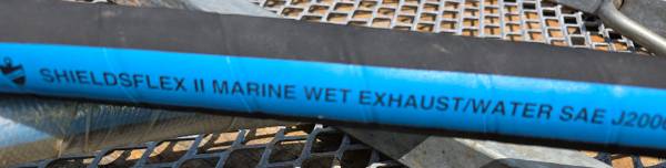 Shielsflex Marine Exhaust/Water 1" Hose, NEW 1
