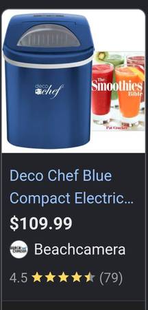 Deco Chef ice maker 1