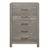 GRAY 5 DRAWER CHEST 1 thumbnail