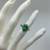 1.06 Ct Emerald Gemstone Natural Diamond Platinum PT950 3 thumbnail