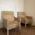 Restoration Hardware 2 Leather Living Room Chairs 3 thumbnail