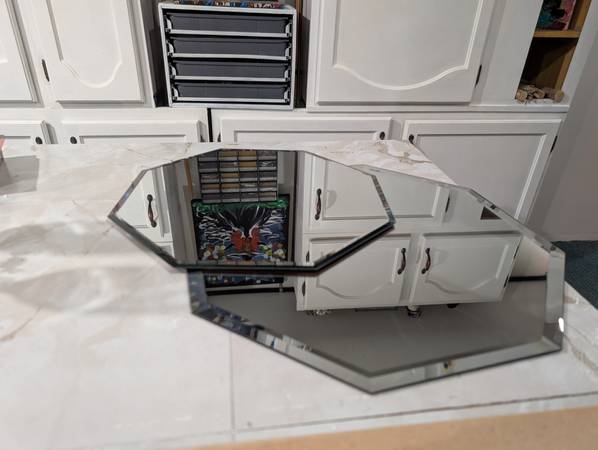 Octagon Table Mirrors 1