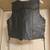 Women's leather biker vest 1 thumbnail