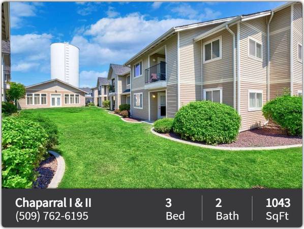 $1,391 / 3br - 1043ft2 - Great space for you! Affordable 3 BR / 2 BA for rent! 1043 Sq Ft! (Moses Lake)63793059852931122