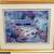 38 x 32 Barbara Hails Signed Print glass framed tiny mark on matte 3 thumbnail