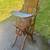 Antique Oak High Chair Stroller 1 thumbnail