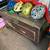 Oriental Ornamental carved all Wood Chest 2 thumbnail