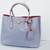PRADA Saffiano Leather Double Tote  Violet blue 2 thumbnail