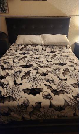 Queen mattress and bed frame 1