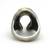 Horseshoe Ring Silver Brass (Size 11) 3 thumbnail