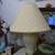 Ivory Glass Jar Lamp with Shade 1 thumbnail