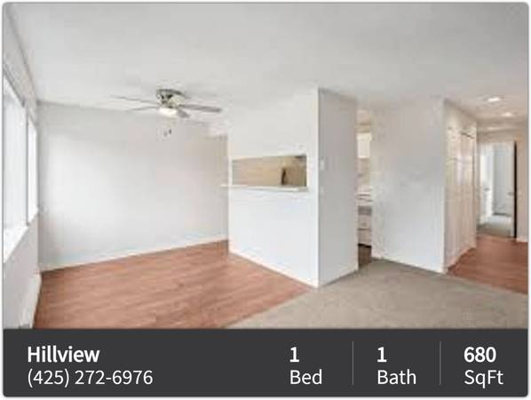 $1,495 / 1br - 680ft2 - Ready to lease! 1 bed 1 bath home. Check us out! (Seattle - Bryn Mawr-Skyway)63910063456130121