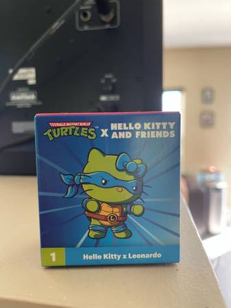 Hello Kitty x TMNT happy meal toys number 1 1