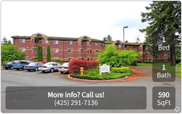 $1,150 / 1br - 590ft2 - Living with a disability and seeking affordable housing? Call us! (Renton)63688497472899120