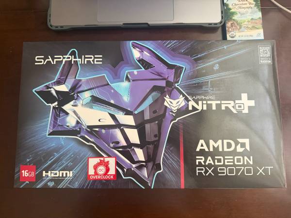 NITRO+ AMD Radeon RX 9070 XT OC GPU 1