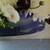 Beautiful hand blown serving glass bowls 3 of them 3 thumbnail