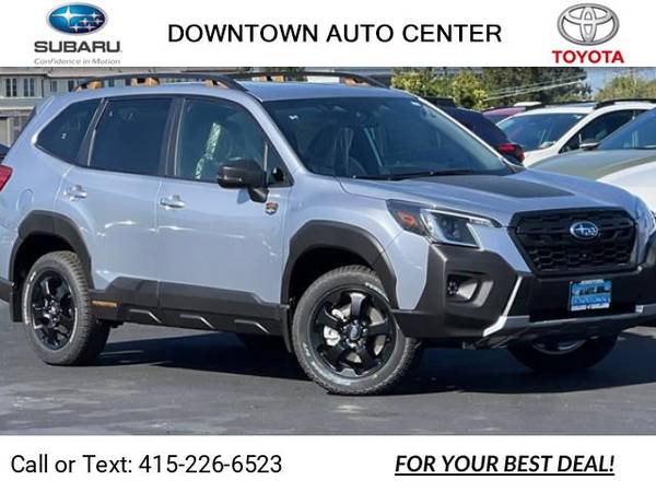 2025 Subaru Forester Wilderness suv Ice Silver Metallic 1