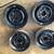 4-Ford 15 inch wheels 5&1/2 wide 5 on 5&1/2 bolt pattern fits pre 1949 1 thumbnail
